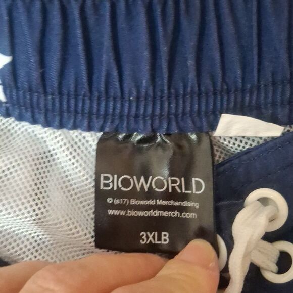 Bioworld Stars and Stripes Swim Shorts size 3XB - Picture 2 of 5